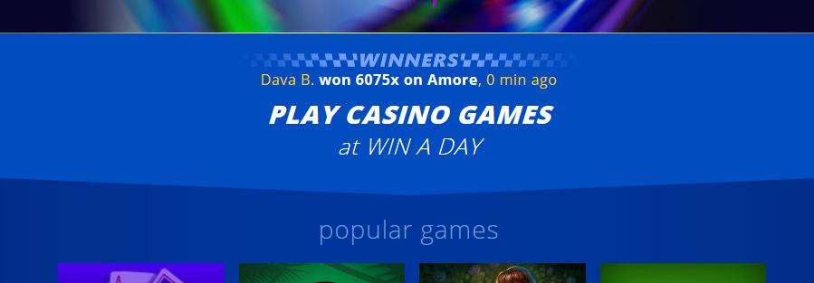 WinADay Mobile Casino 2